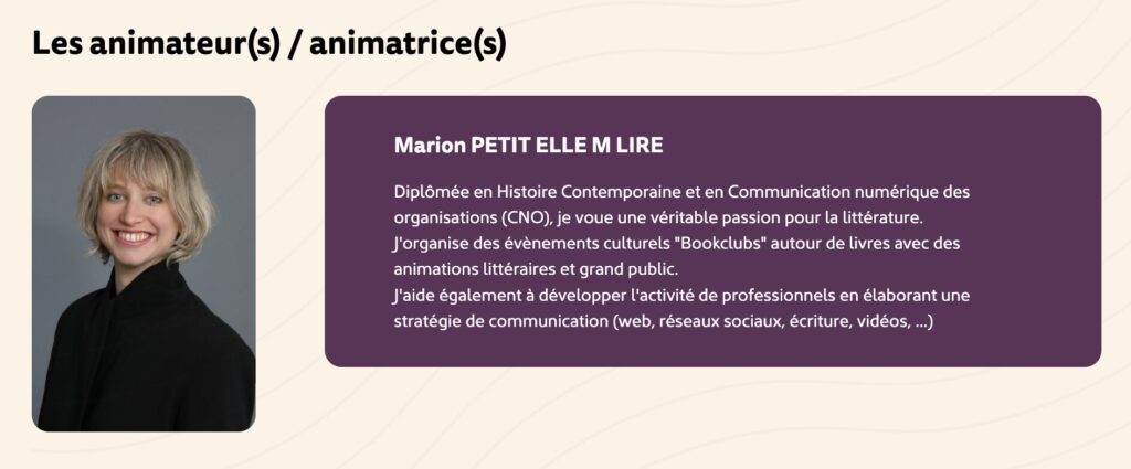 escale littéraire 2025 UPC